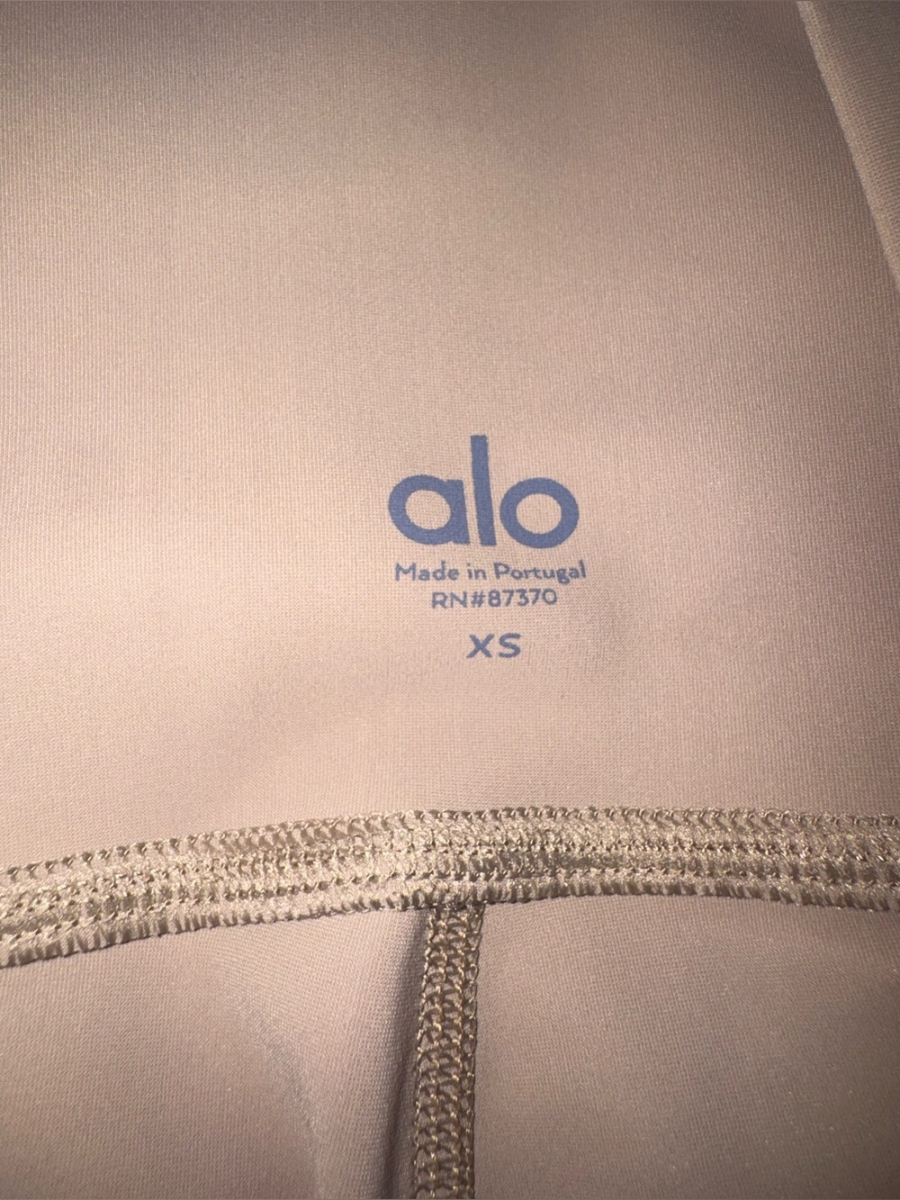 Alo High Rise Ripped Warrior Leggings - Picture 2 of 4